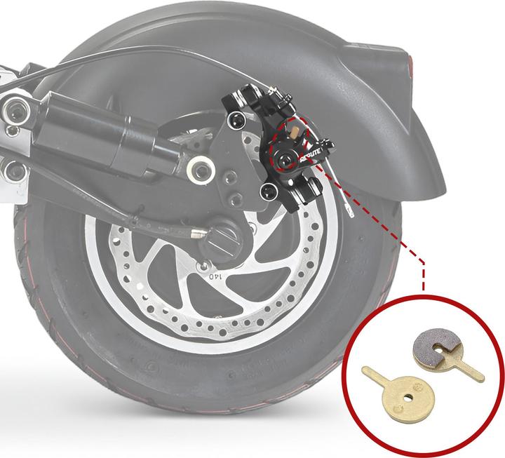 Produktbild Avizar Metallische Bremsbeläge Ersatzteil