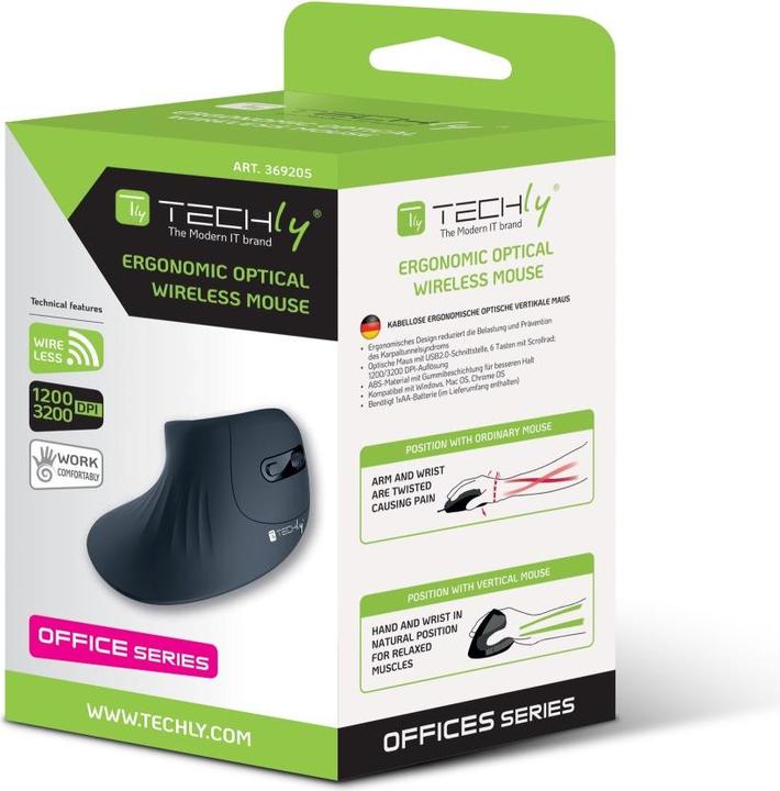 Actual product image Techly IM 1100-VM-B (Wireless)