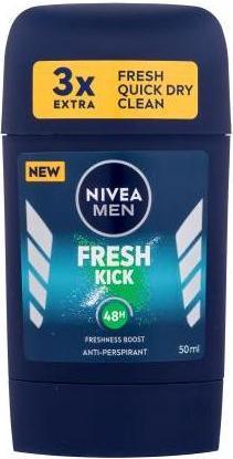Produktbild NIVEA Solid antiperspirant Fresh Kick 50 ml (Stick, 50 ml)