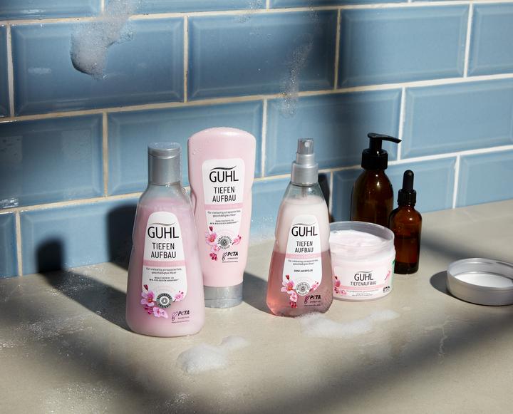 Produktbild Guhl Tiefenaufbau Reparatur Shampoo (250 ml, Flüssiges Shampoo)