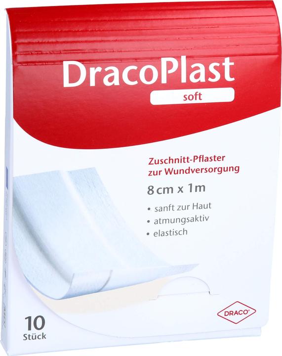 Actual product image Dracco Draco Plast Soft plaster 1mx8cm, 1 pc. plaster (1 x)