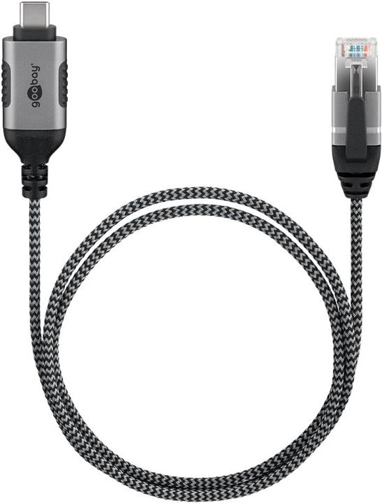 Immagine prodotto Goobay Cavo Ethernet da USB-C 3.1 a RJ45, sottile, 10 m (USB 3.1, RJ45 (1x))