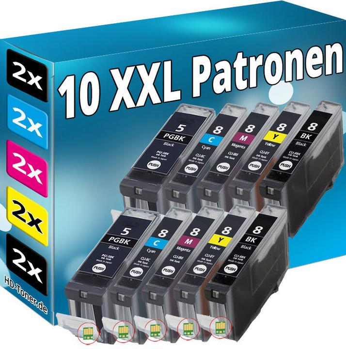 Produktbild Druckfuxx TINTE PATRONEN für CANON MX700 MX850 MP600r MP800r IX4000 IX5000 PRO90