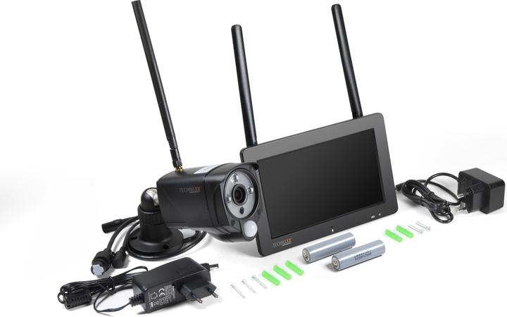 Actual product image Technaxx TX-128 4880 Radio, wireless, WLAN IP radio surveillance set 4-channel with 1 camera 1920 x 1080 (1920 x 1080 Pixels)