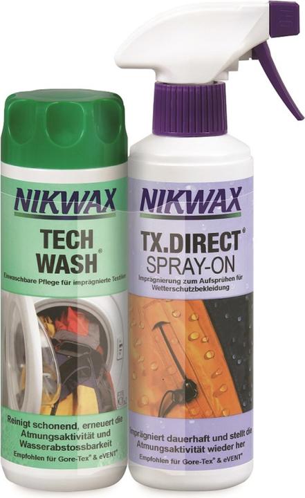 Actual product image Nikwax Tech Wash + TX Direct Spray 2 x 300 ml (2 x, 300 ml)