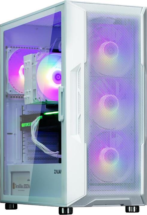 Produktbild Zalman Boitier Moyen Tour ATX I3 Neo aRGB avec panneau vitré (Blanc) (mATX, Mini-ITX, ATX)