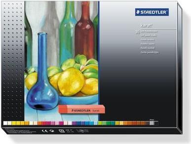 Produktbild Staedtler 2430 Soft-Pastellkreide Kartonetui mit 36 Stück, sortiert (Sortiert, 36 x)