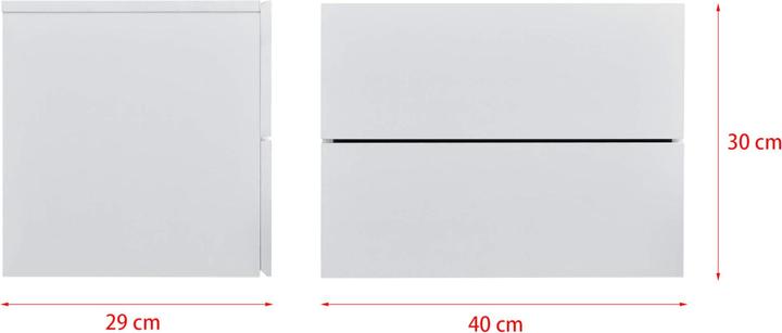 Produktbild En.Casa Ampfing (40 x 29 x 30 cm)