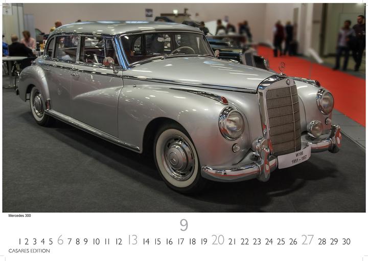 Produktbild Mercedes Classic Cars 2026 L 35x50cm (35 x 50 cm, Deutsch)