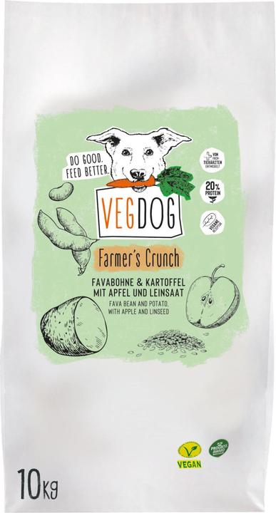 Image du produit Vegdog Farmer's Crunch croquettes (Adulte, 1 pcs, 5000 g)