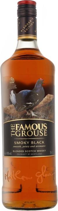 Produktbild The Famous Grouse SMOKY BLACK Blended Scotch Whisky 40% Vol. 1l (Blended Whisky)