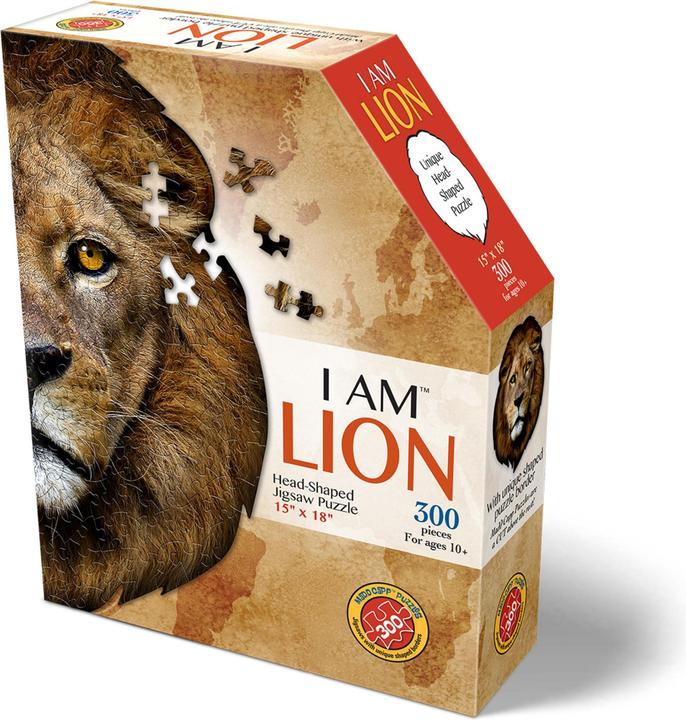 Actual product image Madd Capp I AM LION 300 Puzzle (300 pieces)