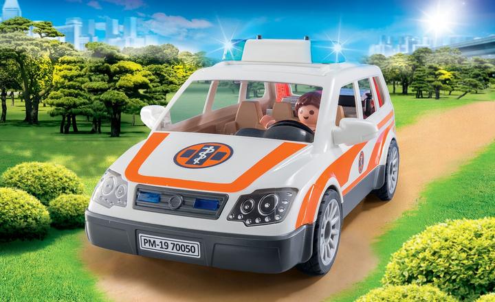 Produktbild Playmobil Notarzt-PKW (70050)