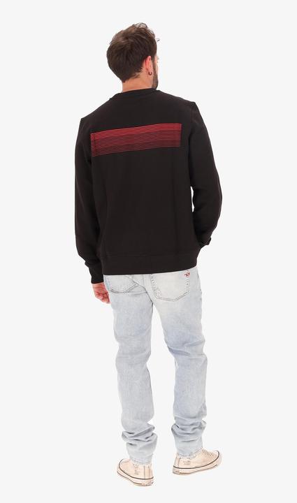 Actual product image Diesel Sweatshirt Herren Ombreux - Baumwolle & Polyester - Lässig (XL)