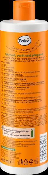 Produktbild dm Balea Natural Beauty Locken (400 ml, Flüssiges Shampoo)
