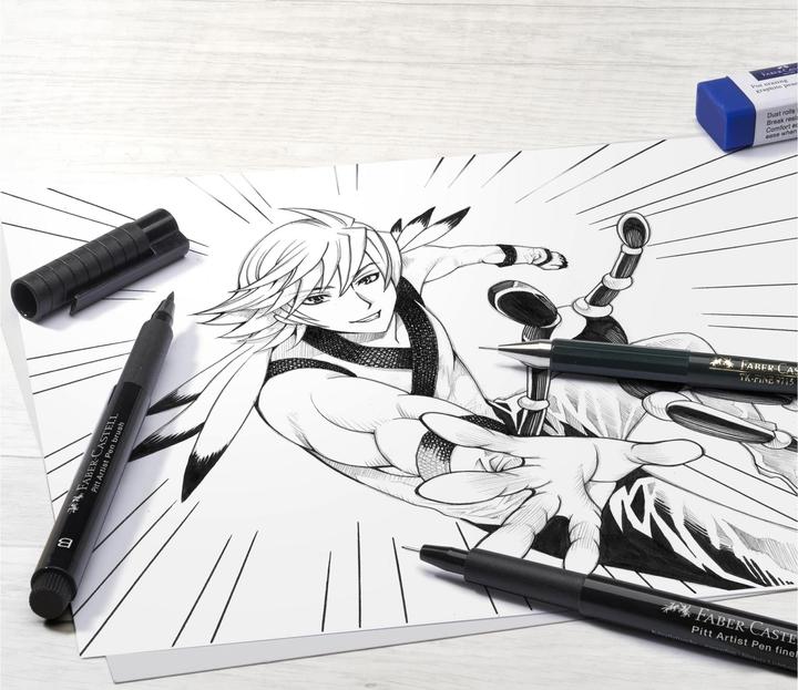 Immagine prodotto Faber-Castell Starter Set Manga (Nero, 19 x)