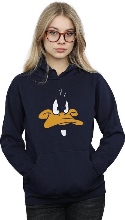 Produktbild Looney Tunes Daffy Duck Big Face Kapuzenpullover (M)