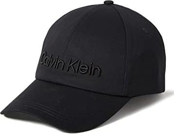 Calvin Klein Herren Cap Calvin Embroidery BB Cap mit Logo, Schwarz (Black), Onesize (One Size)