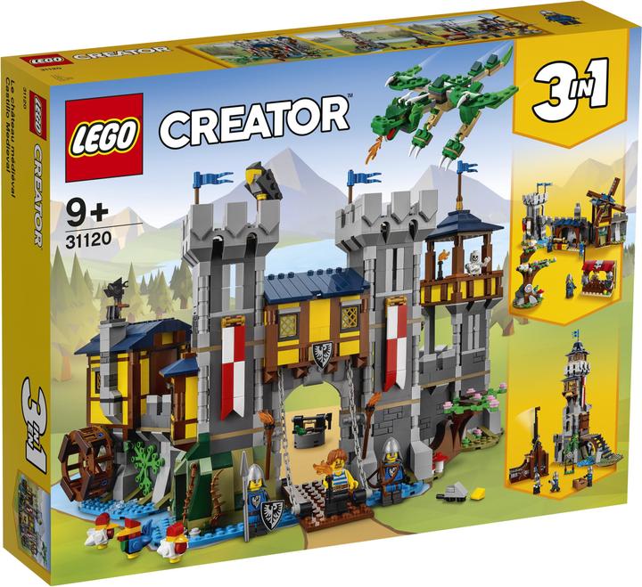 Immagine prodotto LEGO Castello medievale (31120, LEGO Creator 3-in-1, Set LEGO rari)