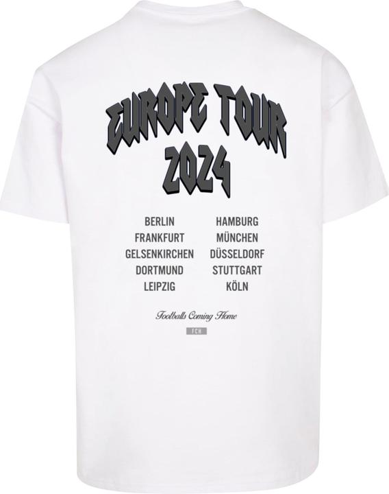 Actual product image Urban Classics Football's coming Home Europe Tour Oversize Tee - 141509 (XXL)