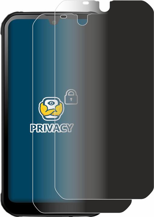 Produktbild BROTECT Sichtschutzfolie Anti-Spy Privacy Folie Blaulicht-Schutz (2 Stück, Gigaset GX290 Plus)