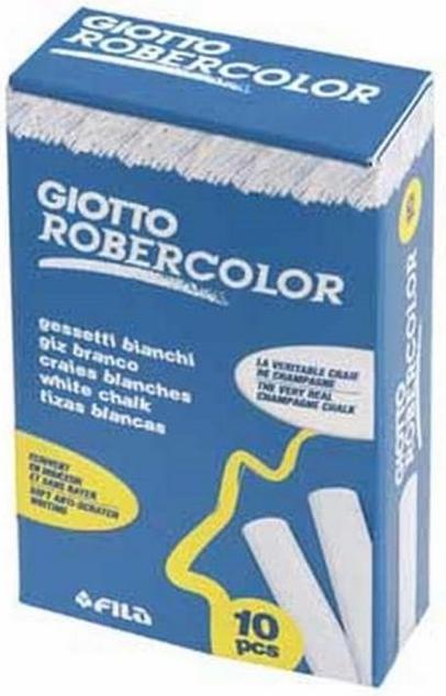 Produktbild Giotto Robercolor - Wandtafel-Kreiden (Weiss, 10 x)