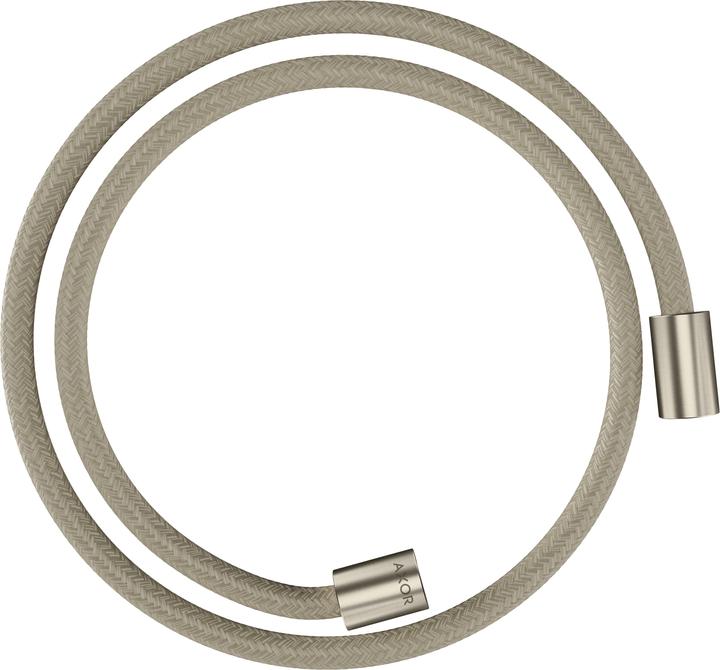 Produktbild hansgrohe AXOR ShowerSolutions Textilbrauseschlauch, 1250mm, beidseitig zylindrische Mutter, 28228 (125 cm)
