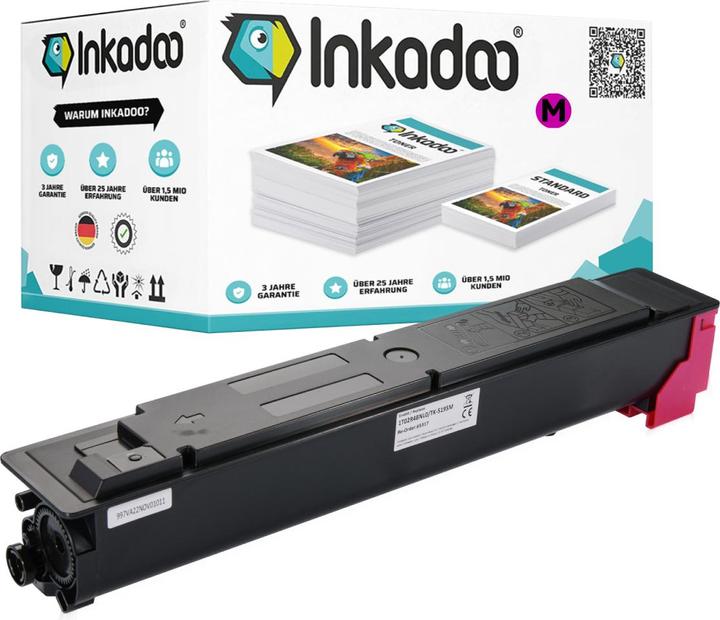 Actual product image Inkadoo Compatible toner for Kyocera TK-5195 toner cartridge (M)