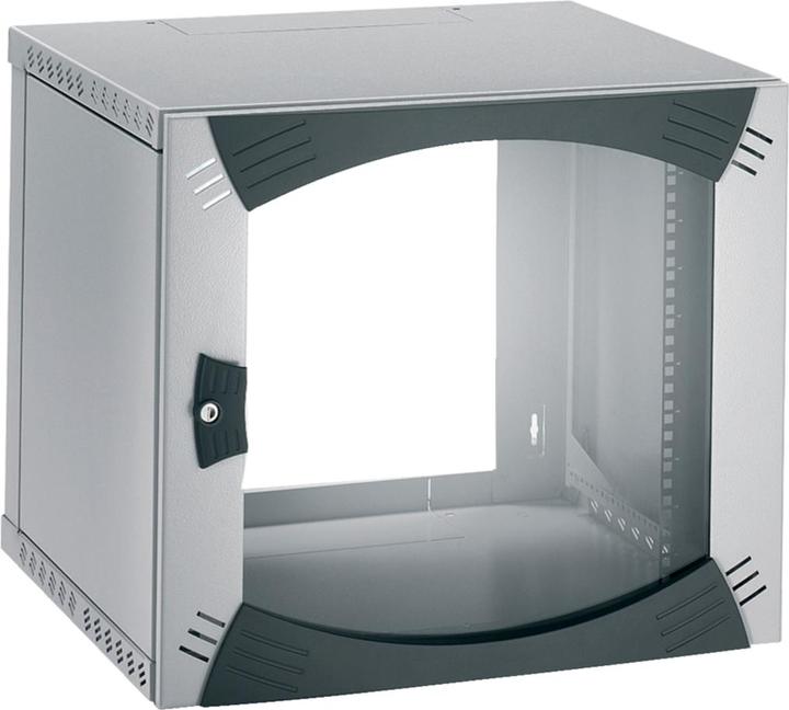 Immagine prodotto APC Schneider Actassi OPB NSYOPB12U6F - Contenitore - adatto al montaggio a parete - grigio chiaro (12 HE, Rack da 19 pollici)