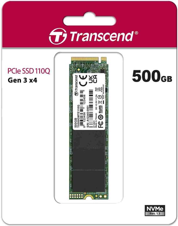 Produktbild Transcend 110Q (500 GB, M.2 2280)
