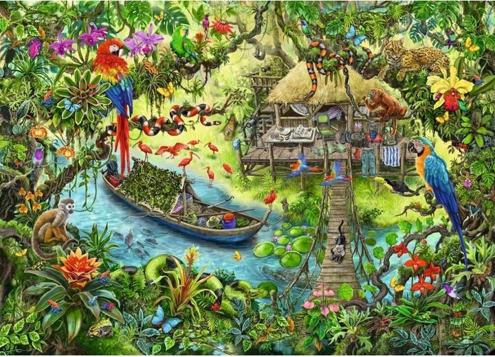 Actual product image Ravensburger Exit Kids- The Jungle Expedition (368 pieces)