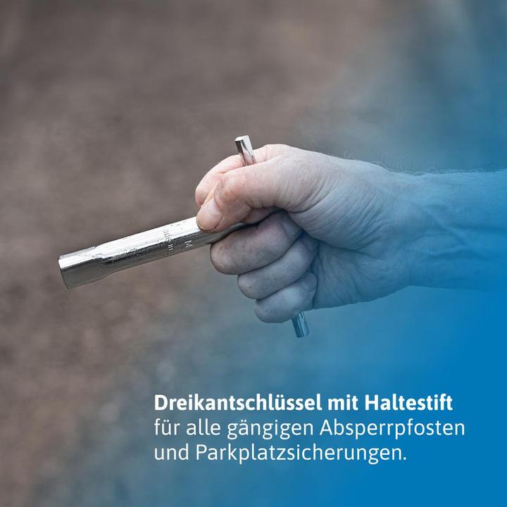 Produktbild Dönges Schlüssel für Absperrpfosten, Economy, Dreikant M10