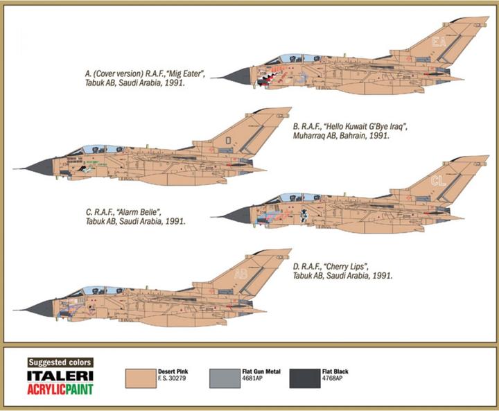 Actual product image 1:72 Tornado GR. 1 RAG