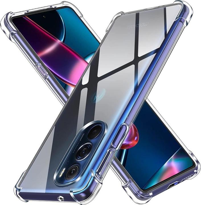Actual product image Screenguard Motorola Edge 30 Pro Case Crystal Soft Airbag Bumper (Motorola Edge 30 Pro)