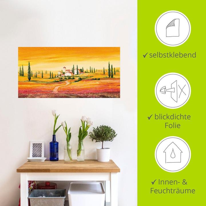 Image du produit Artland Paysage toscan de rêve S9KZ (100 x 50 cm)