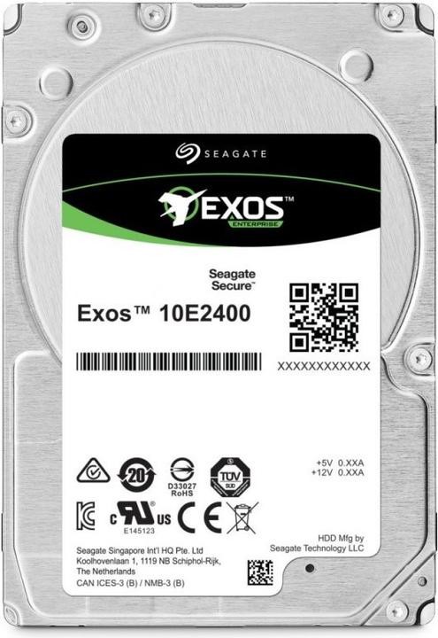 Immagine prodotto Seagate SAS3 Exos 10E2400 512n 10000 128 bulk interno (1.20 TB, 2.5", CMR)