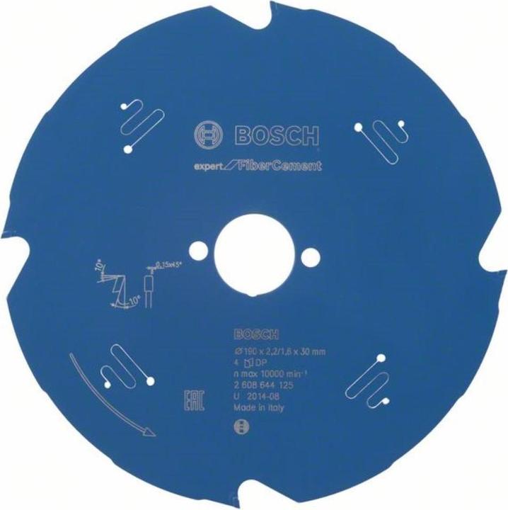 Produktbild Bosch Professional Zubehör Kreissägeblatt Expert for Fibre Cement, 210 x 30 x 2,2 mm, 6