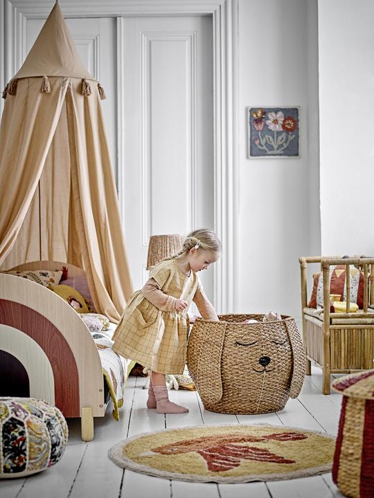 Productafbeelding Bloomingville Mini Sallie Wanddecor, Blauw, Katoen (35 x 35 x 3,5 cm)