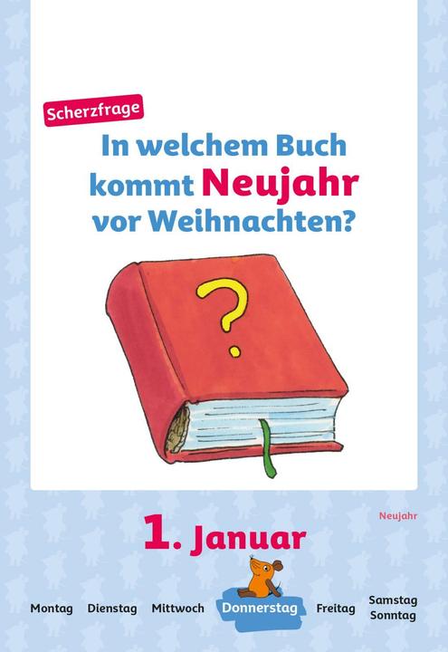 Produktbild Frag doch mal... die Maus: Tageskalender 2026 – Mein Kalender für jeden Tag! (Deutsch)