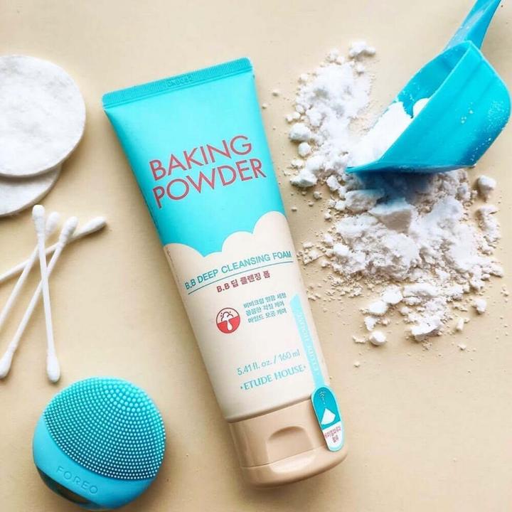 Actual product image Etude House Baking Powder B.B Deep Cleansing Foam (Cleaning cloths, 160 ml)