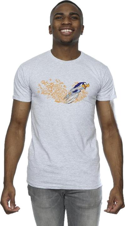 Immagine prodotto Looney Tunes ACME Doodles Road Runner Maglietta Uomo (4XL)