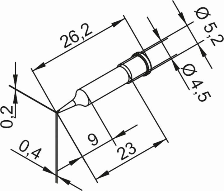 Image du produit Panne à souder pour i-CON (Panne de soudure)
