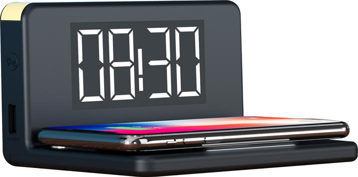 Produktbild RealPower Ladegerät ChargeAir clock belaidė