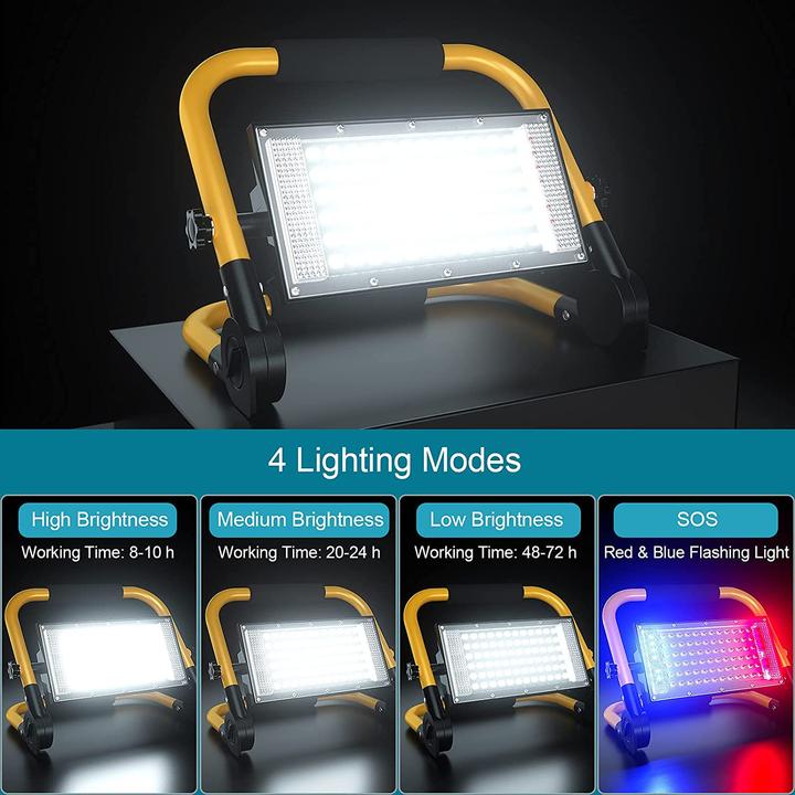 Produktbild Eray LED Akku-Baustrahler (8000 lm)