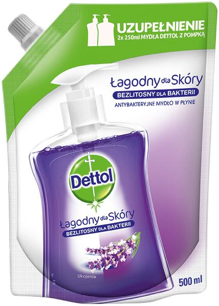 Dettol 3028717 (Handseife Nachfüllpackung, 500 ml)