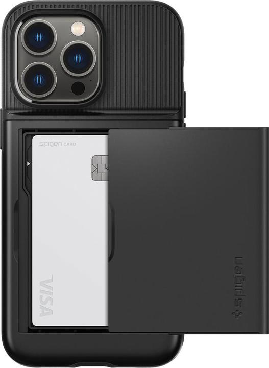Actual product image Spigen Slim Armor CS iPhone 14 Pro Max case - Black (Apple iPhone 14 Pro Max)