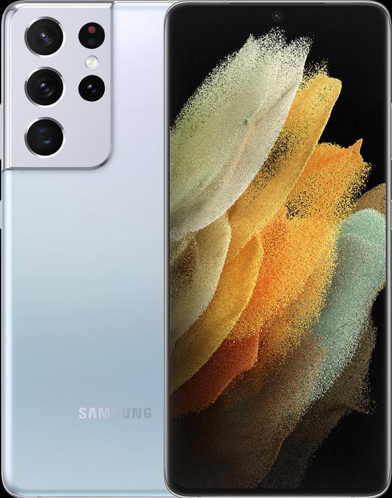 Immagine prodotto Samsung Galaxy S21 Ultra UE (256 GB, Phantom Silver, 6.80", Doppia SIM, 108 Mpx, 5G)