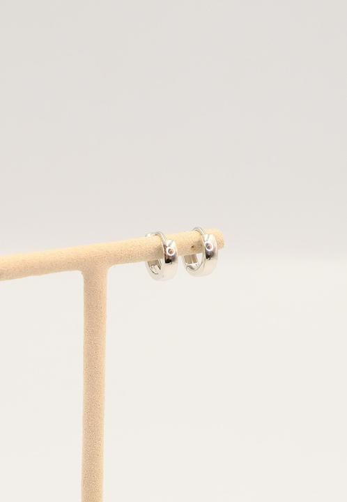 Image du produit Muau Créoles (Or blanc 750/18K)