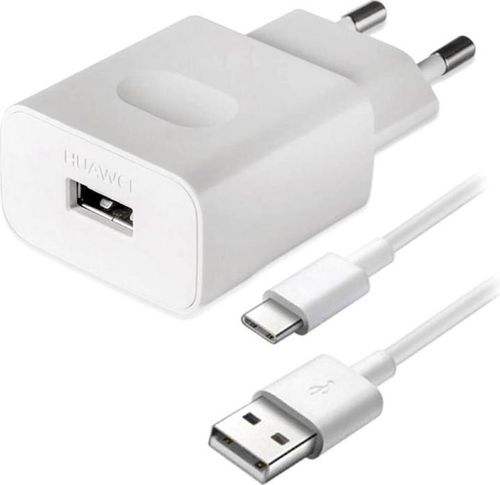 Actual product image Huawei HW-059200EHQ USB EU Travel Charger QuickCharge 2A in white Bulk