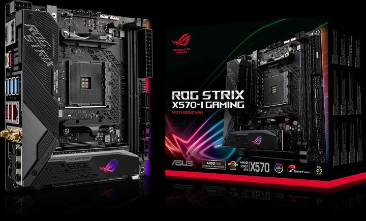 ASUS ROG Strix X570-I Gaming (AM4, AMD X570, Mini-ITX)